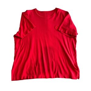 Liz Claiborne Women's Size 2X‎ Red T-Shirt